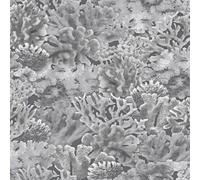 Galerie Homestyle Black Grey Ocean Coral Smooth A4 Wallpaper Sample