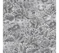 Galerie Homestyle Black Grey Ocean Coral Smooth Wallpaper