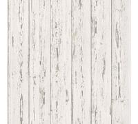 Galerie Homestyle Cream Brown Grey Shiplap Smooth A4 Wallpaper Sample