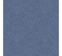 Galerie Homestyle Navy Blue Distressed Paisley Smooth A4 Wallpaper Sample