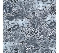 Galerie Homestyle Navy Blue Grey Ocean Coral Smooth A4 Wallpaper Sample