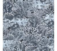 Galerie Homestyle Navy Blue Grey Ocean Coral Smooth Wallpaper