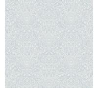 Galerie Homestyle White Blue Distressed Paisley Smooth Wallpaper