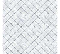 Galerie Homestyle White Blue Grey Chicken Wire Smooth A4 Wallpaper Sample