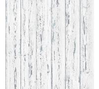 Galerie Homestyle White Blue Grey Shiplap Smooth A4 Wallpaper Sample
