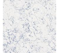 Galerie Homestyle White Blue Minimal Marble Smooth A4 Wallpaper Sample