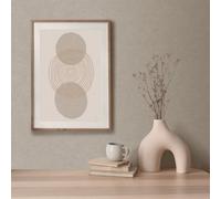 Galerie Horizon Beige Textured Plain Wallpaper