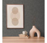 Livingwalls Non-Woven Wallpaper - Plain Wallpaper 395663 in Black - High-Quality Wallpaper Plain for Various Rooms - 10.05 m x 0.53 m - Made in Germany