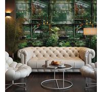 Galerie Horizon Green Botanical Haven Mural