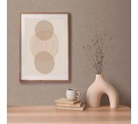 Galerie Horizon Pink Textured Plain Wallpaper
