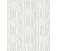 Galerie Hotel Beige Embossed Geometric Glitter Trellis A4 Wallpaper Sample