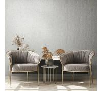 Galerie Hotel Beige Embossed Geometric Glitter Trellis Wallpaper Roll