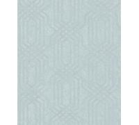 Galerie Hotel Green Embossed Geometric Glitter Trellis A4 Wallpaper Sample