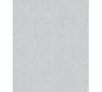 Galerie Hotel Silver Embossed Geometric Glitter Trellis A4 Wallpaper Sample