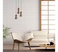 Galerie Into The Wild Metallic Silver Trailing Leaf Wallpaper Roll