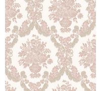 Galerie Italian Classics 4 Pink Floral Damask Embossed Wallpaper