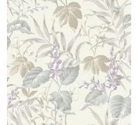 Galerie Italian Style Beige Floral Tree Leaf Desing Wallpaper Roll