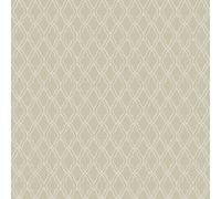 Galerie Italian Style Beige Geometric Trellis Wallpaper Roll