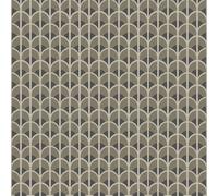 Galerie Italian Style Brown Geometric Arch Design A4 Wallpaper Sample