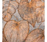 Galerie Julie Feels Home Gold Large Shimmery Monstera Leaf A4 Wallpaper Sample