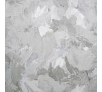 Galerie Julie Feels Home Silver/ Grey Abstract Shimmery Plain Paeonia A4 Wallpaper Sample