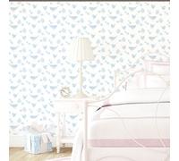 Galerie Just 4 Kids 2 Blue Pretty Birds Smooth Wallpaper
