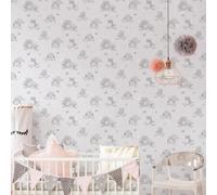 Galerie Just 4 Kids 2 Grey Mono Owls Smooth Wallpaper