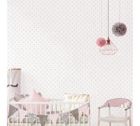 Galerie Just 4 Kids 2 Grey Small Stars Smooth Wallpaper