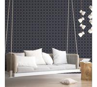 Galerie Just Kitchens Blue Bee Hive Wallpaper Roll