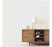 Galerie Just Kitchens Green Bee Hive Wallpaper Roll