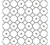Galerie Just Kitchens White Bee Hive With Bees A4 Wallpaper Sample