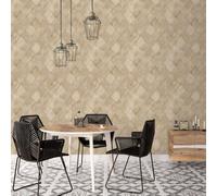 Galerie Kitchen Recipes Beige Harlequin Smooth Wallpaper