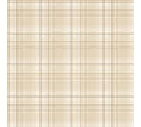 Galerie Kitchen Recipes Beige Plaid Smooth Wallpaper