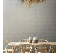 Galerie Kumano Cream Pearlescent Textured Ruche Silk Wallpaper