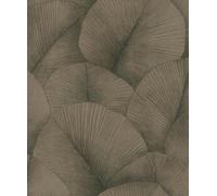 Galerie Kumano Gold Textured Palm Leaf A4 Wallpaper Sample