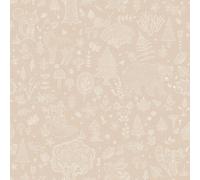 Galerie Little Explorers 2 Beige Forest Kingdom A4 Wallpaper Sample