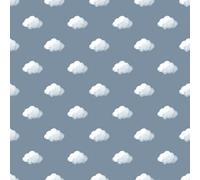 Galerie Little Explorers 2 Blue Cloud A4 Wallpaper Sample