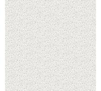 Galerie Little Explorers 2 Silver Tiny Botanical Flowers Wallpaper Roll