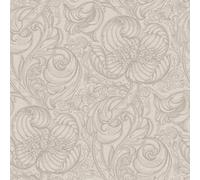Galerie Llewelyn-Bowen Off The Wall Beige Floral Lb25112 A4 Wallpaper Sample