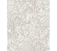 Galerie Llewelyn-Bowen Off The Wall Beige Floral Lb25139 A4 Wallpaper Sample