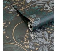 Galerie Llewelyn-Bowen Off The Wall Blue Floral Lb25144 Wallpaper