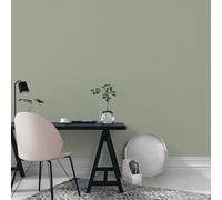 Galerie Llewelyn-Bowen Off The Wall Green Plain Texture Lb25123 Wallpaper