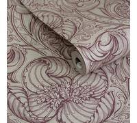 Galerie Llewelyn-Bowen Off The Wall Red Floral Lb25115 Wallpaper