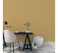 Galerie Llewelyn-Bowen Off The Wall Yellow Plain Texture Lb25127 Wallpaper