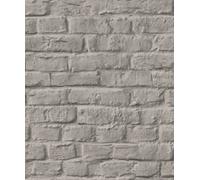 Galerie Loft 2 Dark Greige Exposed Brick Design A4 Wallpaper Sample