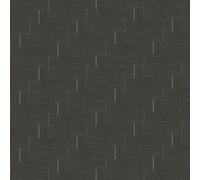 Galerie Luxe Dark Grey Labyrinth Smooth A4 Wallpaper Sample