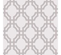 Galerie Luxe Silver Trellis Smooth A4 Wallpaper Sample