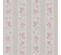 Galerie Maison Charme Beige Vintage Rose Stripe Motif A4 Wallpaper Sample