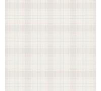 Galerie Maison Charme Cream Check Plaid Motif A4 Wallpaper Sample
