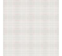 Galerie Maison Charme Pink Check Plaid Motif A4 Wallpaper Sample